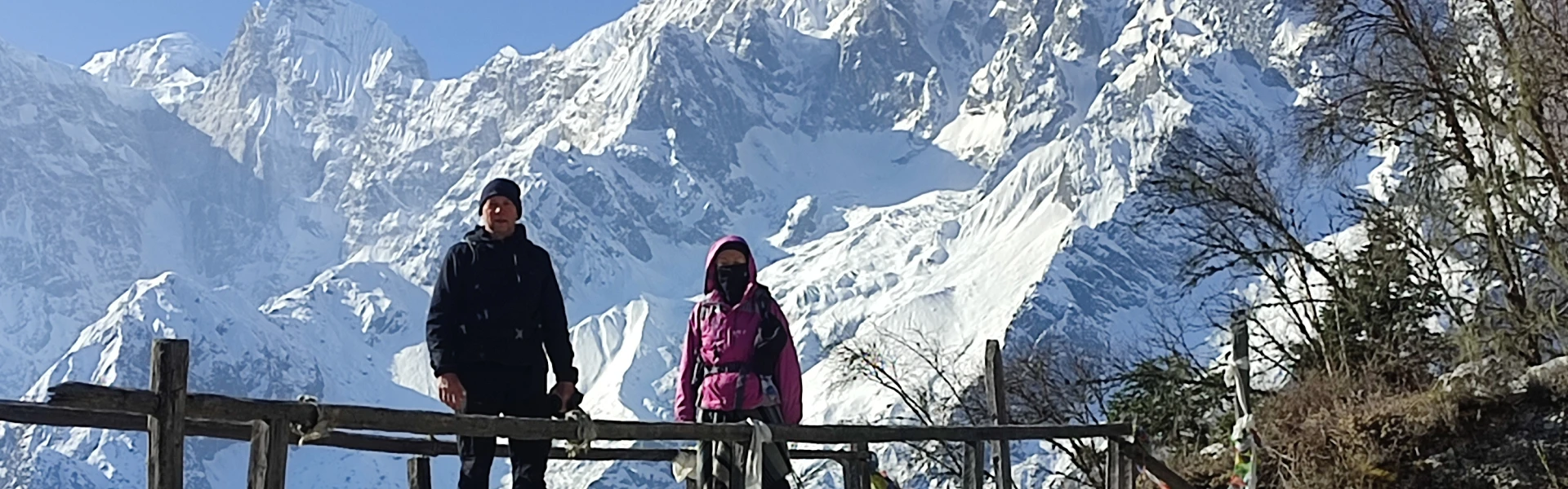 best nepal trek afraid of heights suspension bridges