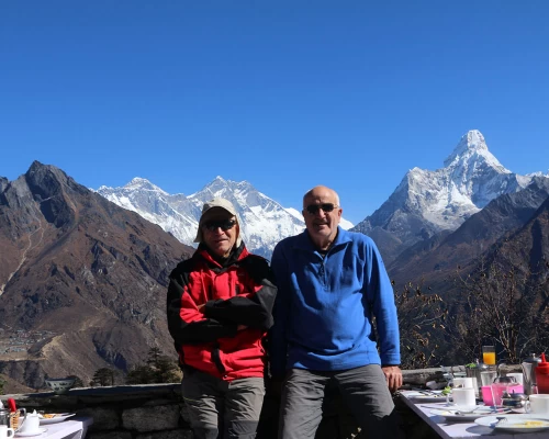 At Hotel Everest View