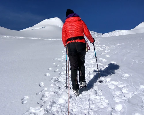 During Mera Peak Climbing