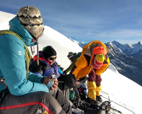 Enroute To Mera Top