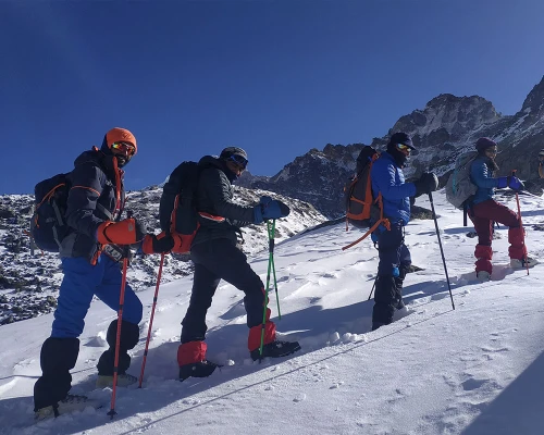 Heading To High Camp