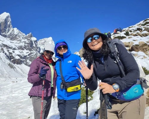 Hiking Day In Dingboche