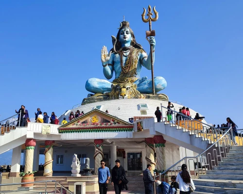 Lord Shiva Statue In Pumdikot, Pokhara 