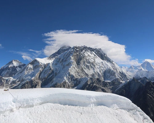 Mount Everest View From The Top Of Lobuche Peak
