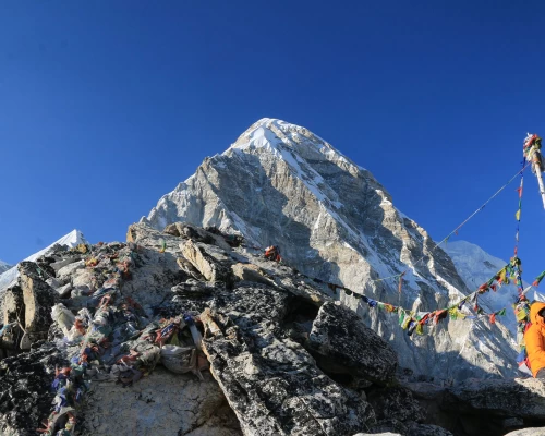 Mount Pumori And Kala Patthar In The Lap