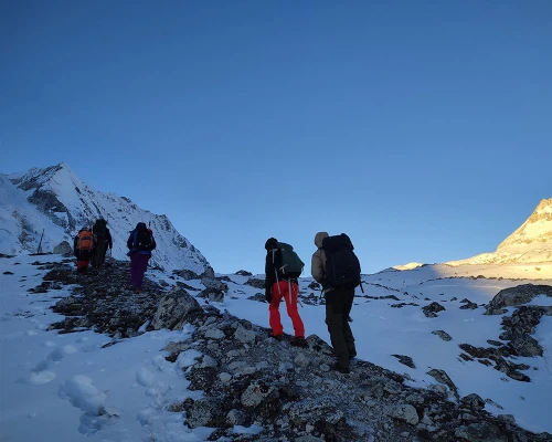 Near Larke Pass
