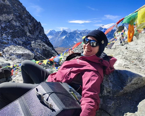 On The Top Of Chola Pass