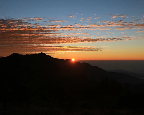Sunrise View Seen From Poon Hill