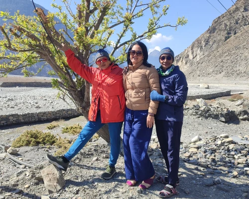 Tourists Are On The Way To Muktinath