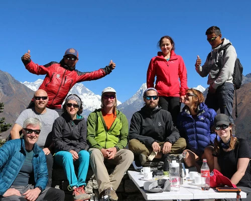 View Fro Everest View Hotel