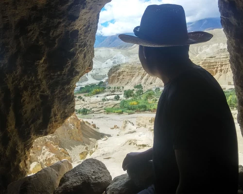 View From Chhosar Cave
