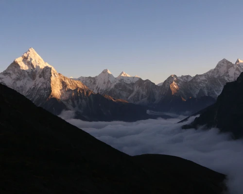 View From The Lobuche East High Camp