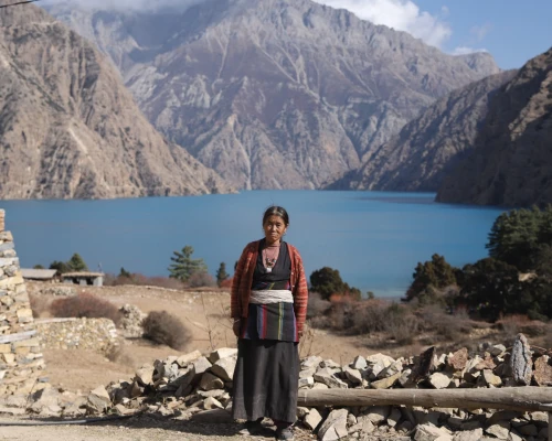 Villager In Dolpo 