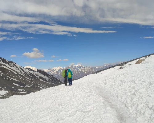 Way Down After The Thorang Pass